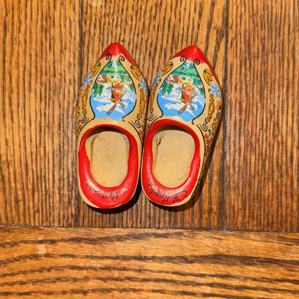 Holland Wood Clogs home decor accent item